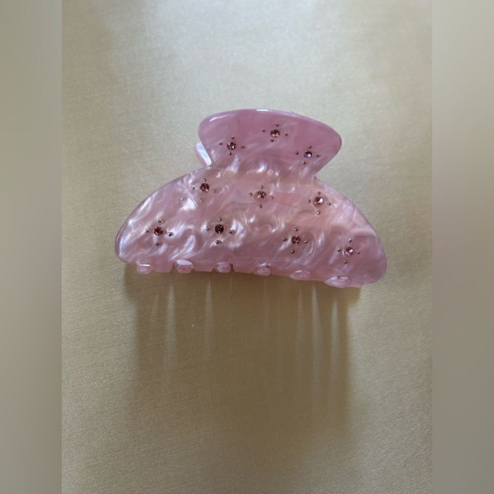 boho pink hair clips A657
